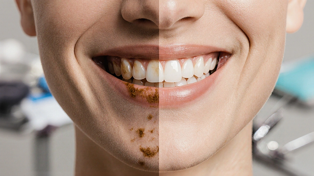 Jak opalescence bělení bělení zvládá odstranit skvrny na zubech