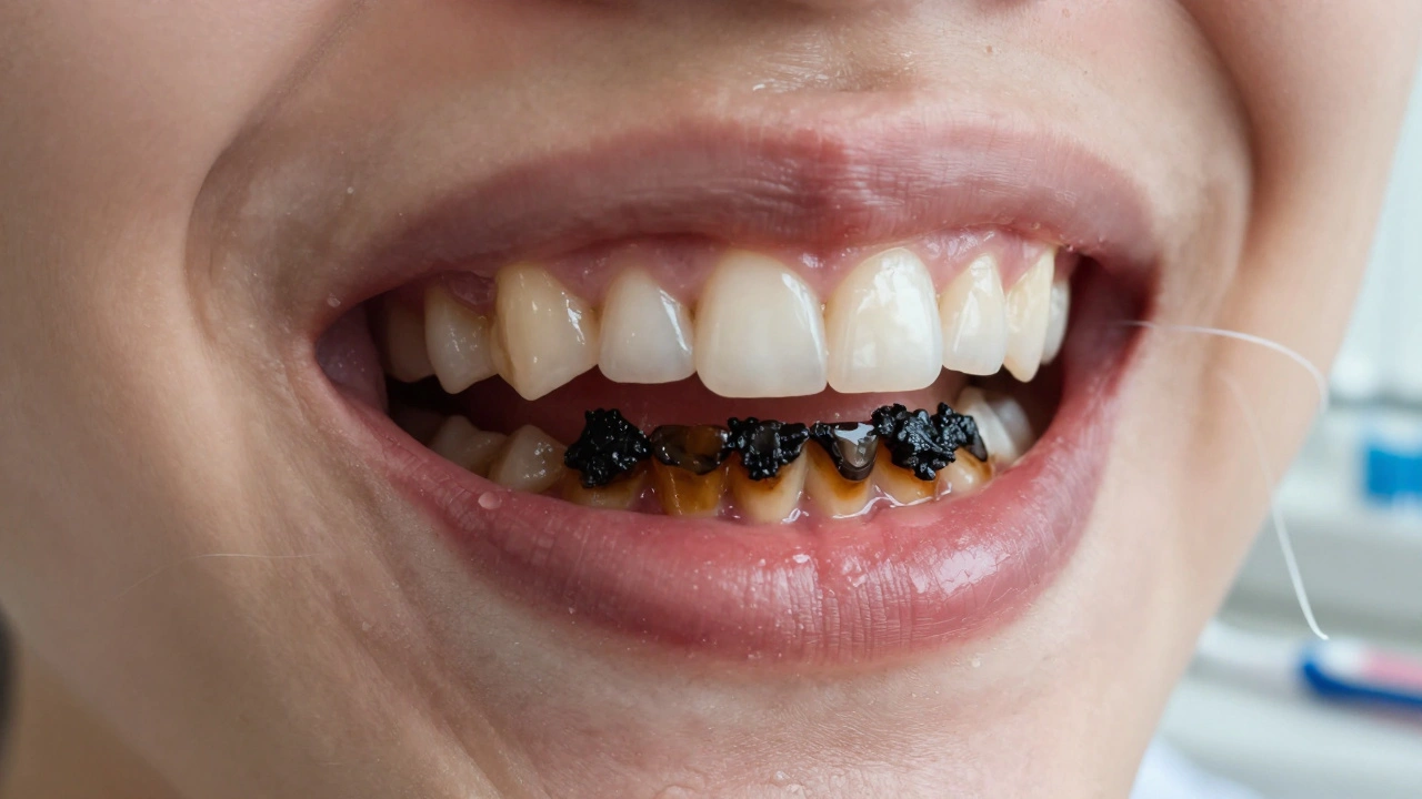Jak se vypořádat s černým zubním kamenem doma - praktické kroky a co skutečně funguje