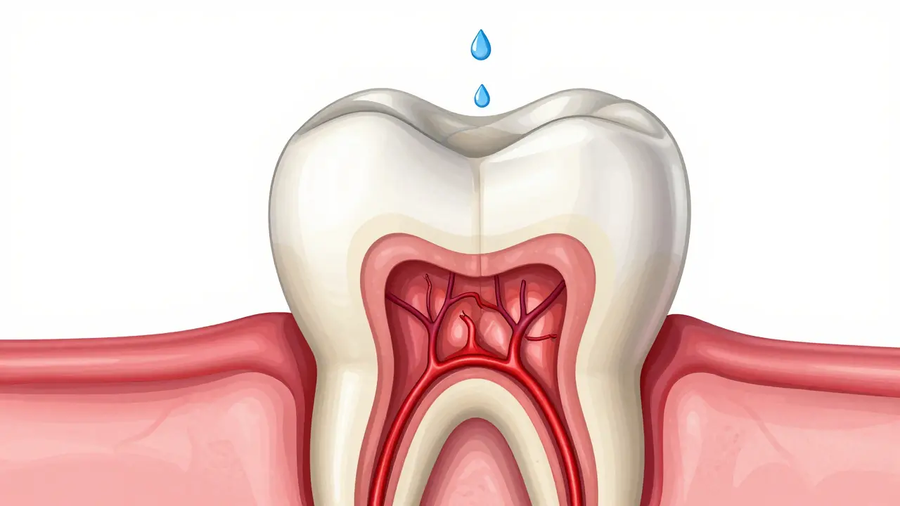Jak se pozná pulpita? Příznaky, druhy a léčba zánětu zubního nervu