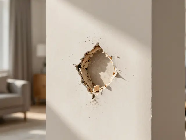 Jak opravit díru ve zdi? Kompletní průvodce pro začátečníky