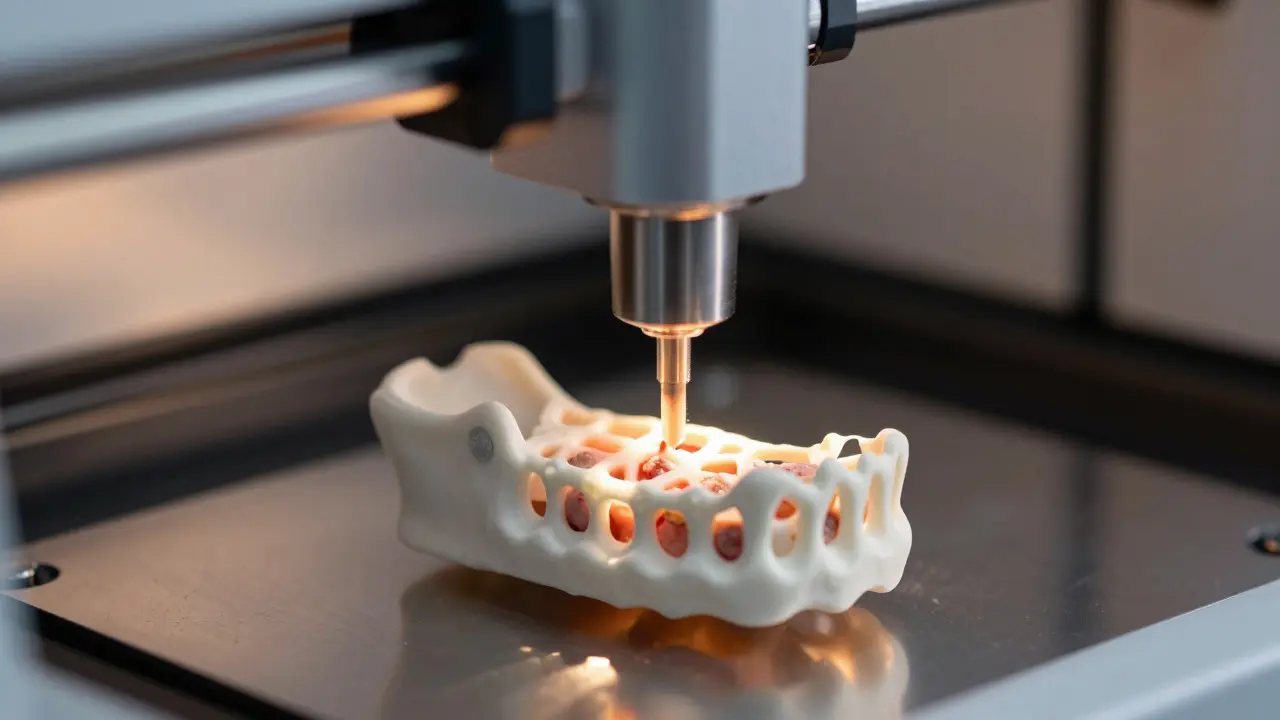 3D tisk personalizovaného implantátu z biologického materiálu
