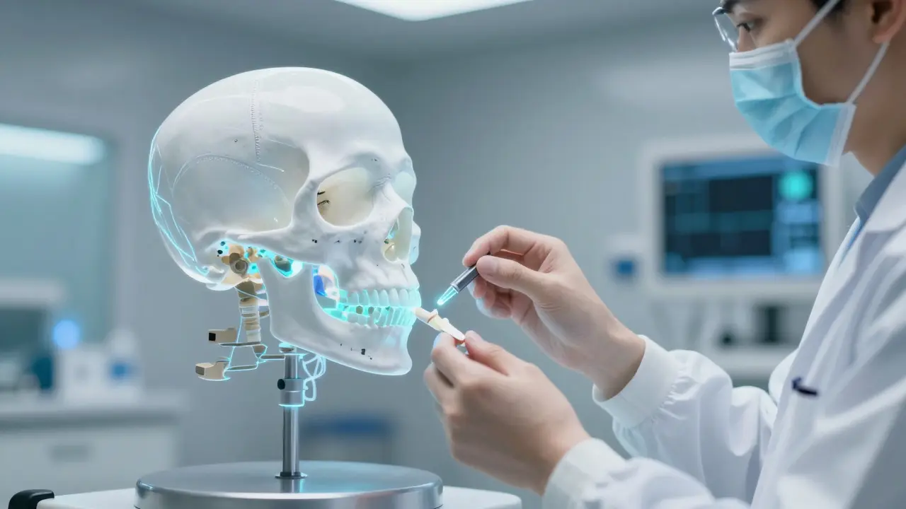 Budoucnost maxilofaciální chirurgie: Robotika, AI a personalizovaná péče