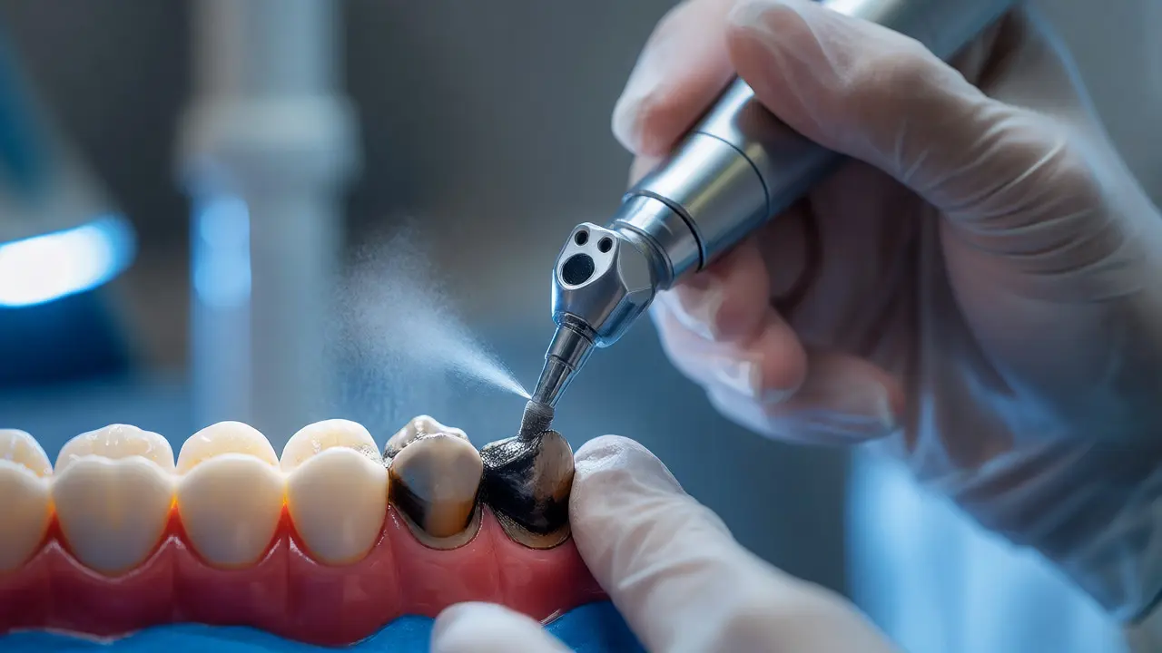Dentální hygiena s ultrazvukovým odstraněním kamene